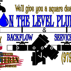 On The Level Plumbing & Backflow Services
