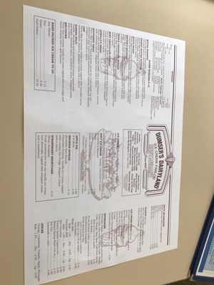 Menu photo 8 Dumser's Dairyland Restaurant Ocean City, MD