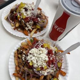 Mediterranean street fries