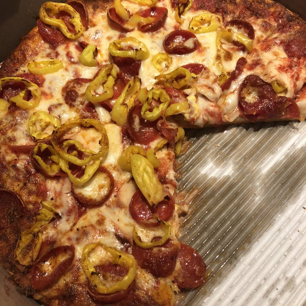 Pepperoni and banana peppers reg Medium 12" Cheese Pepperoni and banana peppers reg Medium 12" Cheese