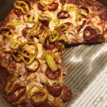 Locri Pizzeria - Pepperoni and banana peppers reg Medium 12" Cheese - Pizza Near Me - Davisburg, Michigan Locri Pizzeria - Pepperoni and banana peppers reg Medium 12" Cheese - Pizza Near Me - Davisburg, Michigan