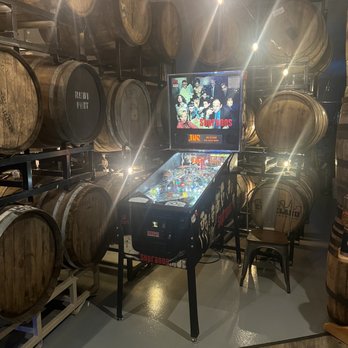 Wild Side Brewing Company - Pin ball machine and wine barrels - Breweries Near Me - Grand Rapids, Ohio Wild Side Brewing Company - Pin ball machine and wine barrels - Breweries Near Me - Grand Rapids, Ohio