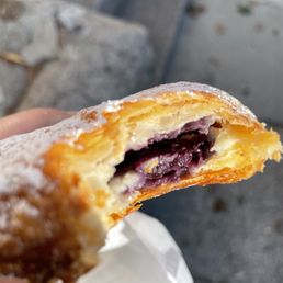 Black cherry custard pastry - very good Black cherry custard pastry - very good