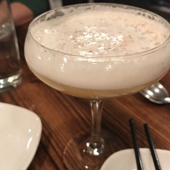 Revel - My friend's bubbly cocktail that was very aromatic - Korean Near Me - Seattle, Washington Revel - My friend's bubbly cocktail that was very aromatic - Korean Near Me - Seattle, Washington