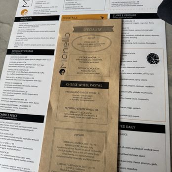 Monello - Menu - Italian Near Me - San Diego, California