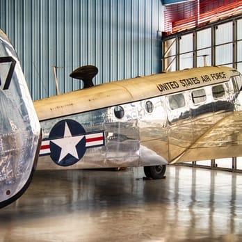 EAA Air Museum - The star of the EAA Museum, a beautiful Beech C-45 - Museums Near Me - Marathon, Florida