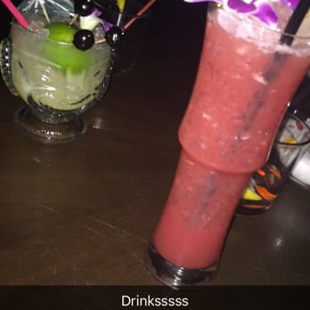 Three Dots and A Dash - Saturn and The Tiki Punch - Asian Fusion Near Me - Chicago, Illinois Three Dots and A Dash - Saturn and The Tiki Punch - Asian Fusion Near Me - Chicago, Illinois