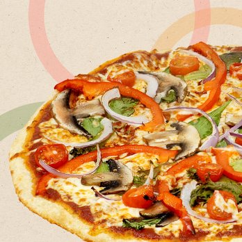 Freshslice Pizza - a pizza with vegetables on it - Pizza Near Me - Surrey, British Columbia