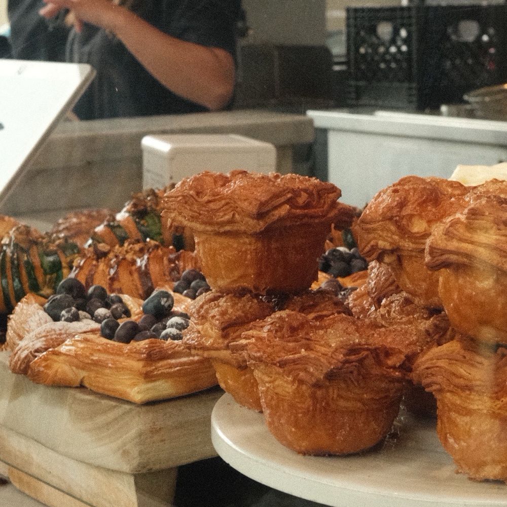 Beaumont Bakery & Cafe - Blueberry Almond Croissant - Coffee & Tea Near Me - Millcreek, Utah