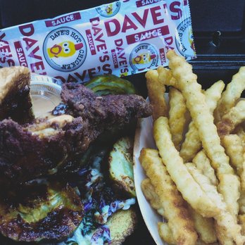 Dave's Hot Chicken - #4 - to show under the chicken it has some slaw and 2 pickles already in the slider - Chicken Shop Near Me - Temecula, California Dave's Hot Chicken - #4 - to show under the chicken it has some slaw and 2 pickles already in the slider - Chicken Shop Near Me - Temecula, California