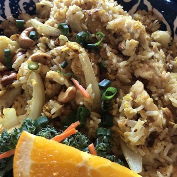 Pink Basil - Pineapple fried rice - Asian Fusion Near Me - Mystic, Connecticut