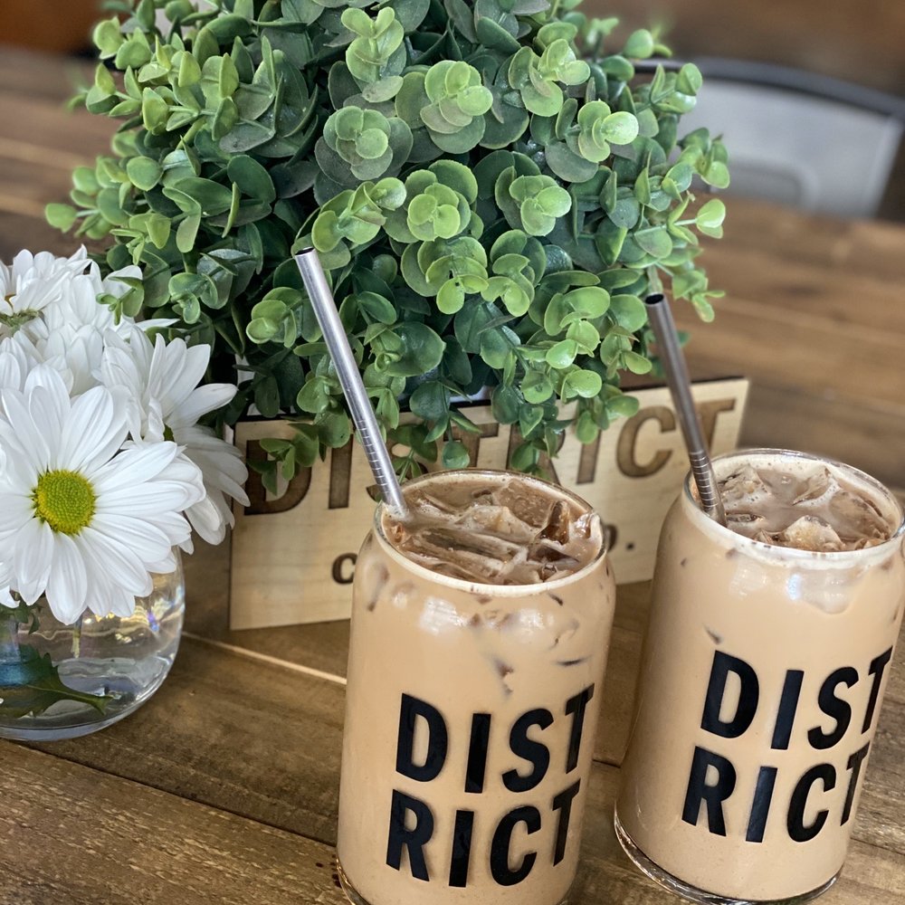 District Coffee - Iced Abuelita Lattes (M) - Coffee & Tea Near Me - El Paso, Texas