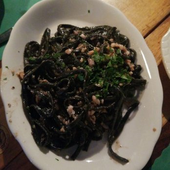 The Daily Catch - Black pasta with squid - Italian Near Me - Boston, Massachusetts The Daily Catch - Black pasta with squid - Italian Near Me - Boston, Massachusetts