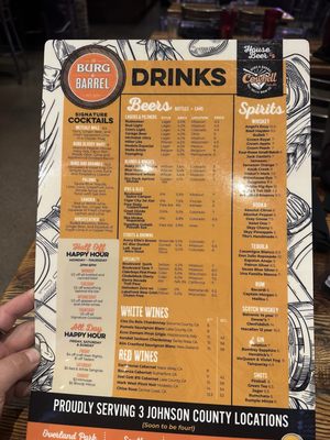 Menu photo 4 Burg & Barrel - Lenexa Lenexa, KS