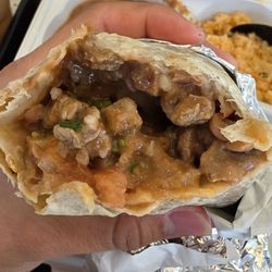 El Molcajete - Carne Asada burrito