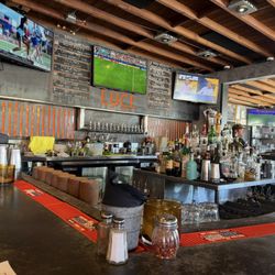 Bar area w/t.v. screens