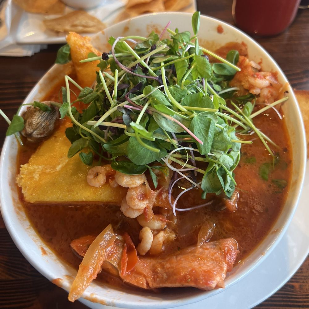 Salt Pub - Salmon cioppino. - New American Near Me - Ilwaco, Washington Salt Pub - Salmon cioppino. - New American Near Me - Ilwaco, Washington