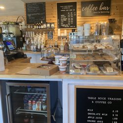 Table Rock Trading & Coffee - Inside counter