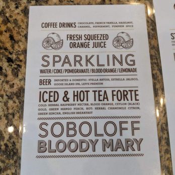 Cafe Mimosa - Drinks menu - Breakfast & Brunch Near Me - San Clemente, California