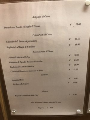 Menu photo 5 Osteria Antico Giardinetto Venezia, VE Menu photo 5 Osteria Antico Giardinetto Venezia, VE