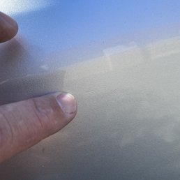 Panel Craft - More visible scratches on repaired side of car - Body Shops Near Me - Berkeley, California