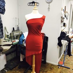Irene Fashion & Alterations - Custom Salsa dress, Designed by Paul Gonzalez and made at Irene's Shop