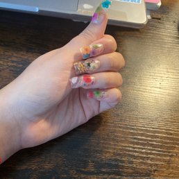 LOVE my nails. LOVE my nails.