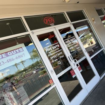 Five Guys - Entrance - Burgers Near Me - Peoria, Arizona