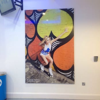 The Gym Glasgow South - Roller girl in the foyer! - Gyms Near Me - Glasgow, GLG