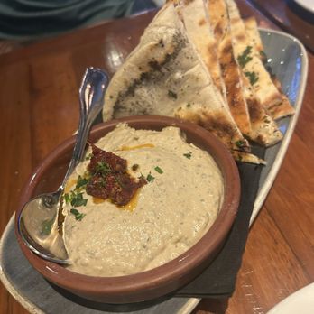 Von's 1000 Spirits - Roasted Eggplant Hummus - New American Near Me - Seattle, Washington Von's 1000 Spirits - Roasted Eggplant Hummus - New American Near Me - Seattle, Washington