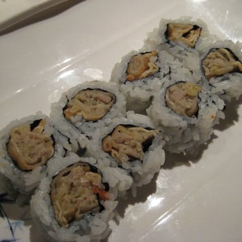 Satsuma Sushi - The interesting Gyoza roll.... not my fav - Japanese Near Me - Mountain View, California