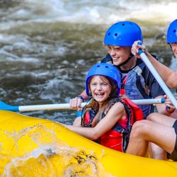 Smoky Mountain River Rat Whitewater Gift Greeting Cards Email