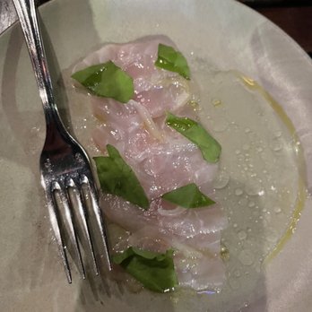 Pasquale Jones - Yellow tail crudo. Skip it. - Italian Near Me - New York, New York Pasquale Jones - Yellow tail crudo. Skip it. - Italian Near Me - New York, New York