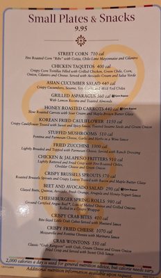 Menu photo 1 The Cheesecake Factory Schaumburg, IL Menu photo 1 The Cheesecake Factory Schaumburg, IL