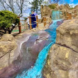 Pirate's Cove Adventure Golf - Cool waterfall