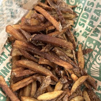 Wingstop - Overcooked and old soggy fries - Chicken Wings Near Me - Chantilly, Virginia