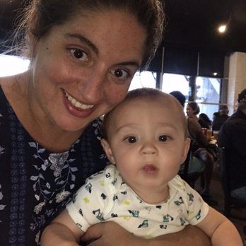 Riptides Raw Bar & Grill - Babes loving the Sweet Potato - Seafood Near Me - Ormond Beach, Florida