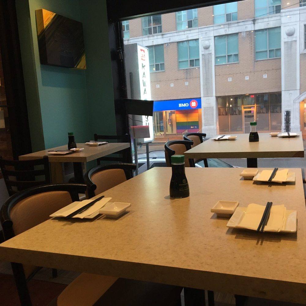 Kawa Sushi - Awesome to be seated near the window - Sushi Bars Near Me - Toronto, Ontario Kawa Sushi - Awesome to be seated near the window - Sushi Bars Near Me - Toronto, Ontario