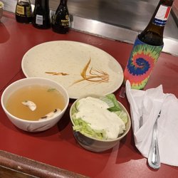 Fuji Japanese Steakhouse And Sushi Bar - Salad and soup