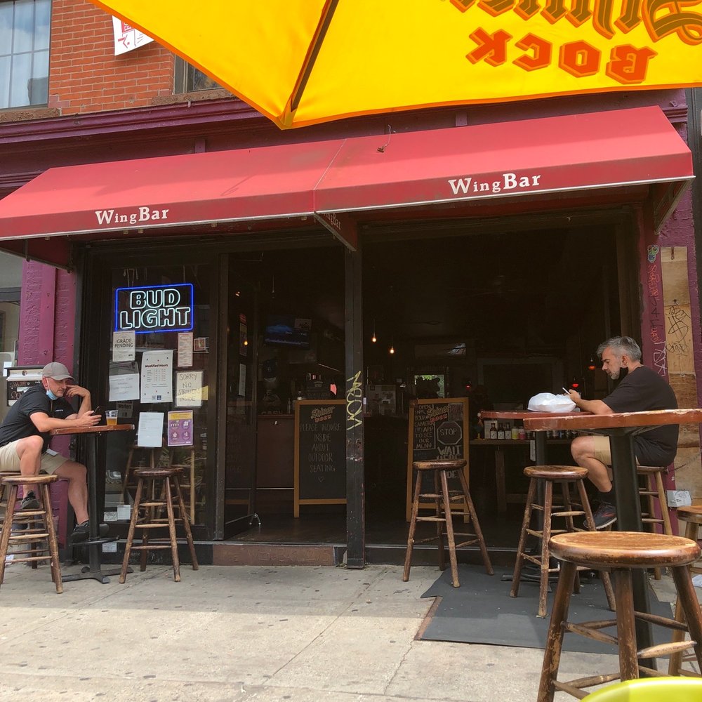 The Wing Bar - Outside area - Chicken Wings Near Me - Brooklyn, New York The Wing Bar - Outside area - Chicken Wings Near Me - Brooklyn, New York