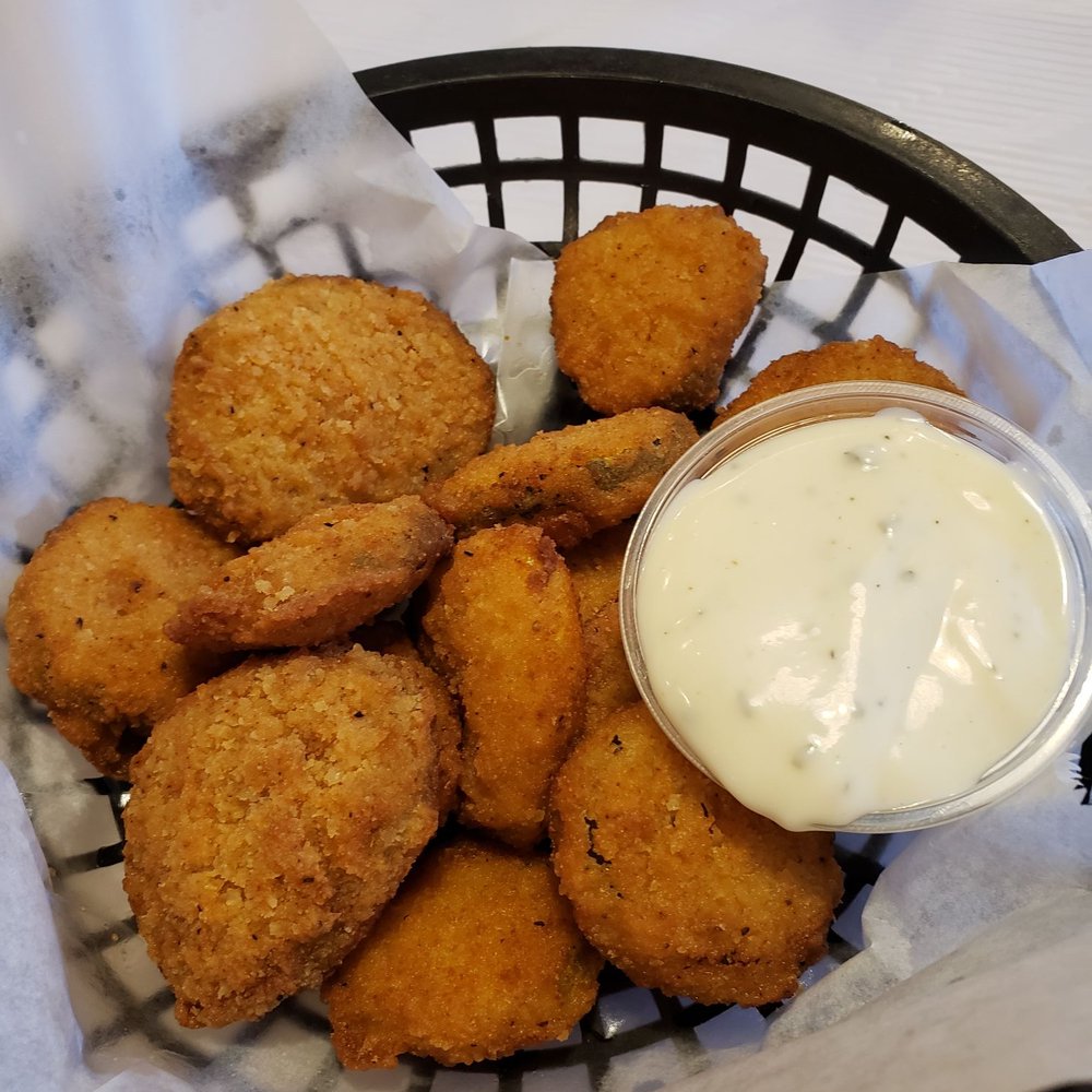 Craving Crab - The fried pickles with ranch. - Seafood Near Me - Tulsa, Oklahoma Craving Crab - The fried pickles with ranch. - Seafood Near Me - Tulsa, Oklahoma
