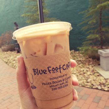 Pages Books & Coffee - Iced Chai Time - Bookstores Near Me - Mount Airy, North Carolina