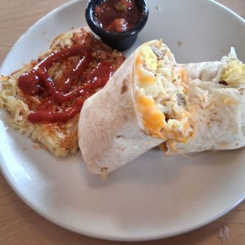 Applebee's Grill + Bar - Breakfast burrito. - Burgers Near Me - Manitowoc, Wisconsin Applebee's Grill + Bar - Breakfast burrito. - Burgers Near Me - Manitowoc, Wisconsin