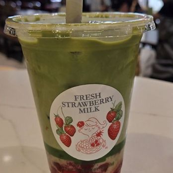 Mana Sandwiches - Strawberry Macha drink - Sandwiches Near Me - Honolulu, Hawaii Mana Sandwiches - Strawberry Macha drink - Sandwiches Near Me - Honolulu, Hawaii