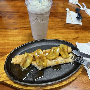 Crepe N Cream - Bananas Foster Swedish Crepes - Bubble Tea Near Me - Murrieta, California