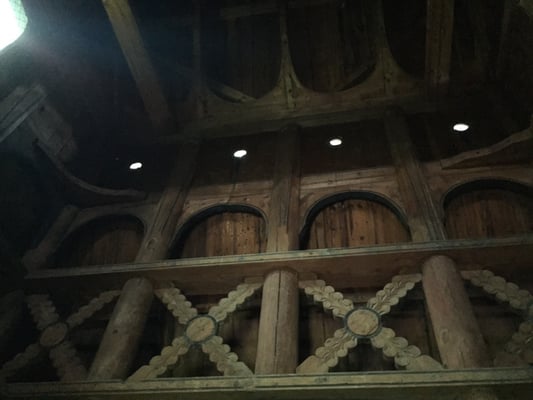 Borgund Stave Church by null