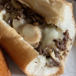 Mushroom Cheesesteak. Full of flavor!
