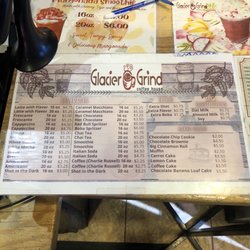 Glacier Grind Coffee House - Menu