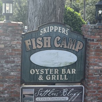 Skipper's Fish Camp - Sign - Seafood Near Me - Darien, Georgia Skipper's Fish Camp - Sign - Seafood Near Me - Darien, Georgia