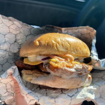 Tropical Burger - Holy chick sandwich - Fast Food Near Me - Greenville, South Carolina Tropical Burger - Holy chick sandwich - Fast Food Near Me - Greenville, South Carolina